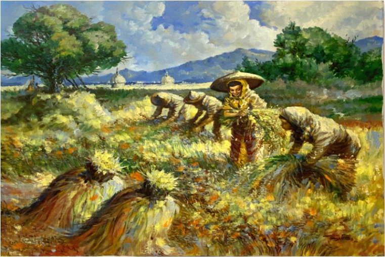 Farmers painting